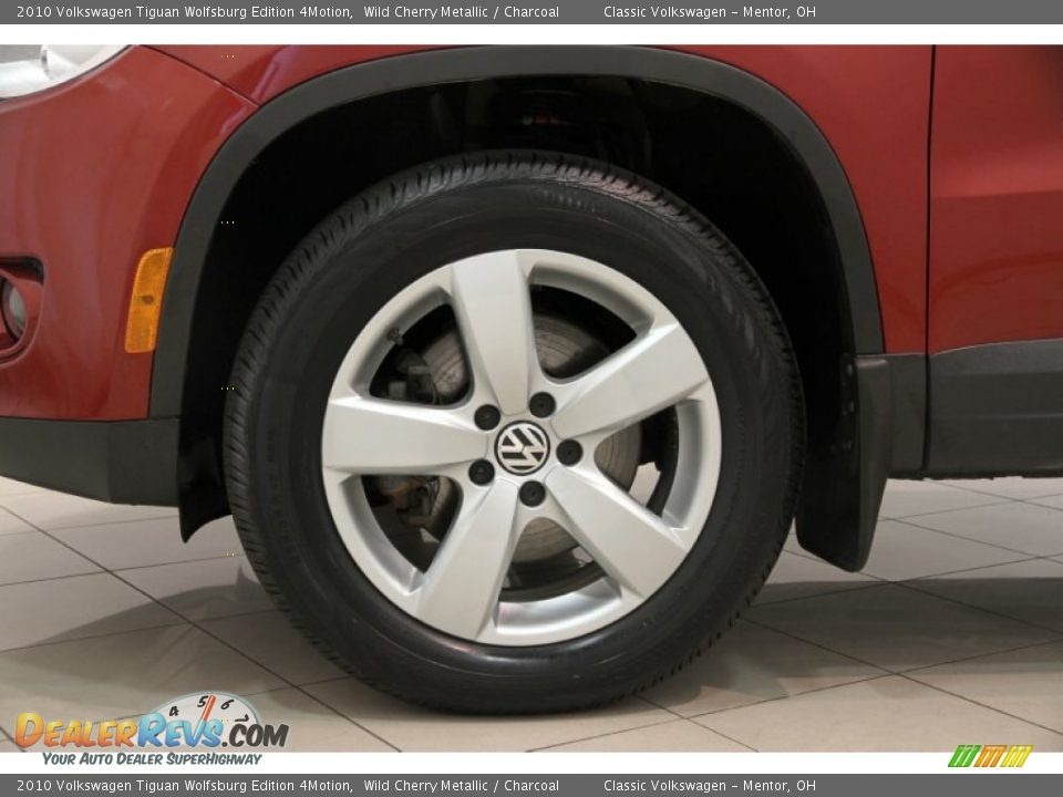 2010 Volkswagen Tiguan Wolfsburg Edition 4Motion Wild Cherry Metallic / Charcoal Photo #30