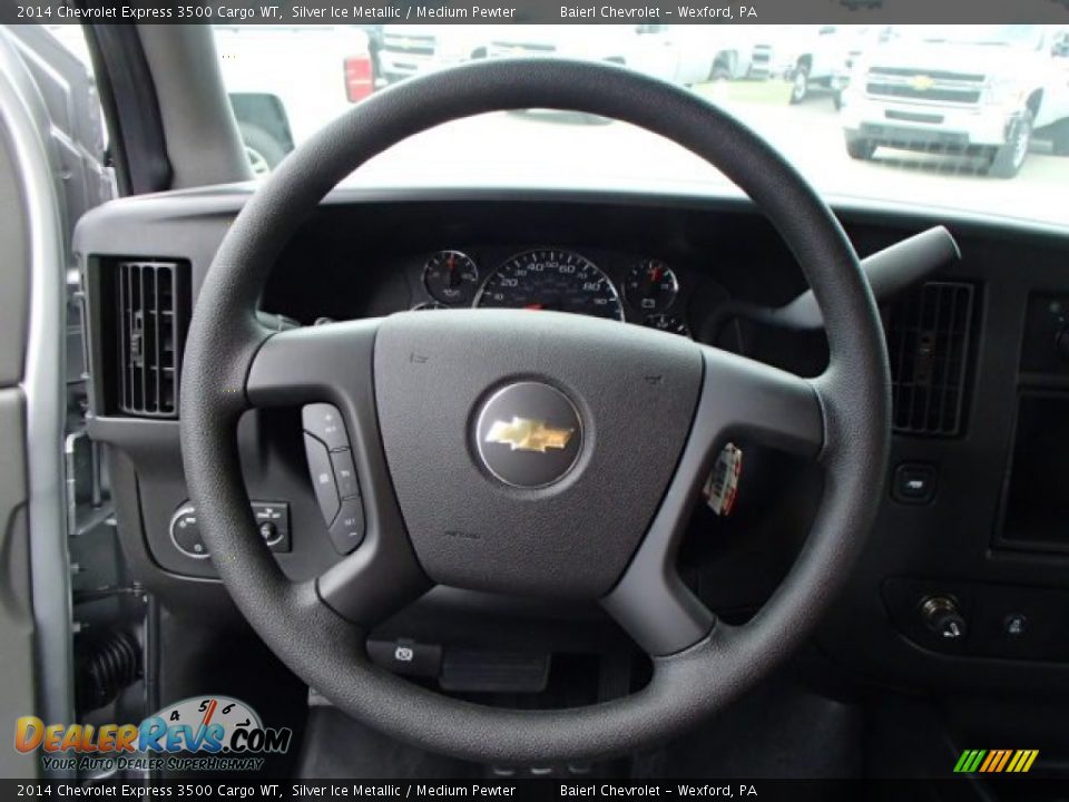 2014 Chevrolet Express 3500 Cargo WT Steering Wheel Photo #18