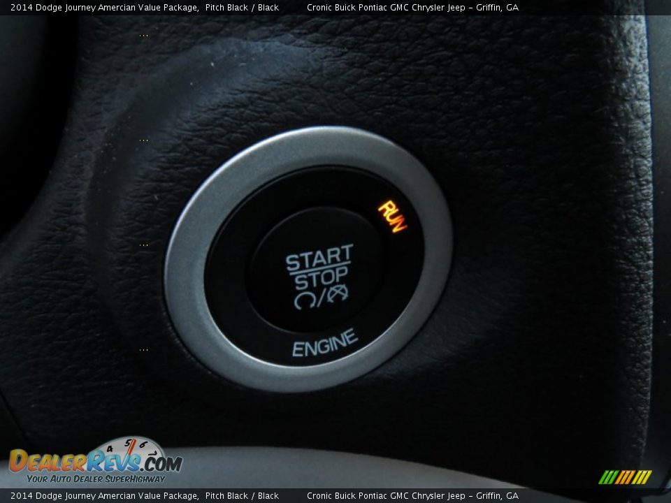 2014 Dodge Journey Amercian Value Package Pitch Black / Black Photo #16