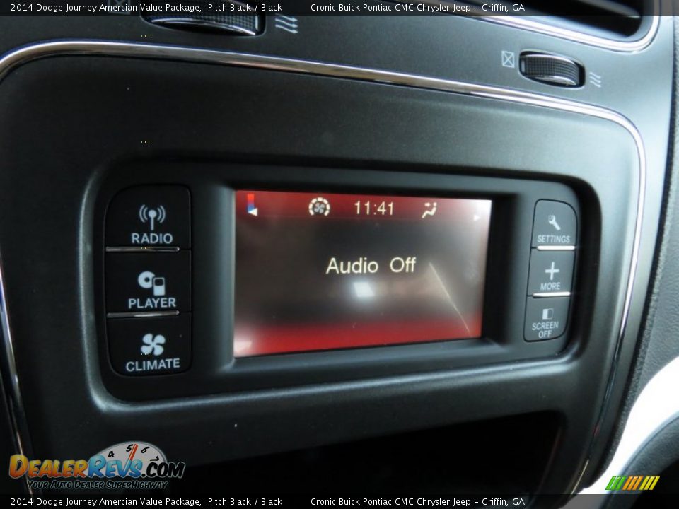2014 Dodge Journey Amercian Value Package Pitch Black / Black Photo #17