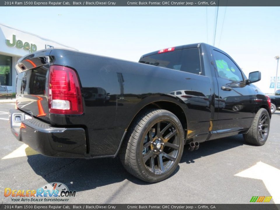 Black 2014 Ram 1500 Express Regular Cab Photo #7