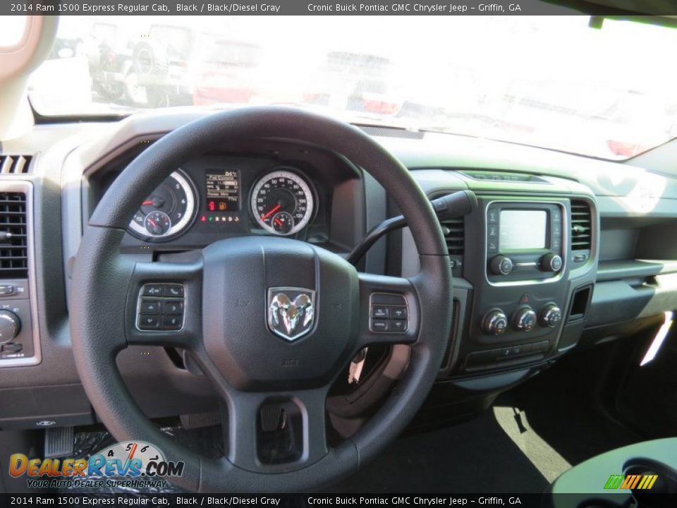 2014 Ram 1500 Express Regular Cab Steering Wheel Photo #12