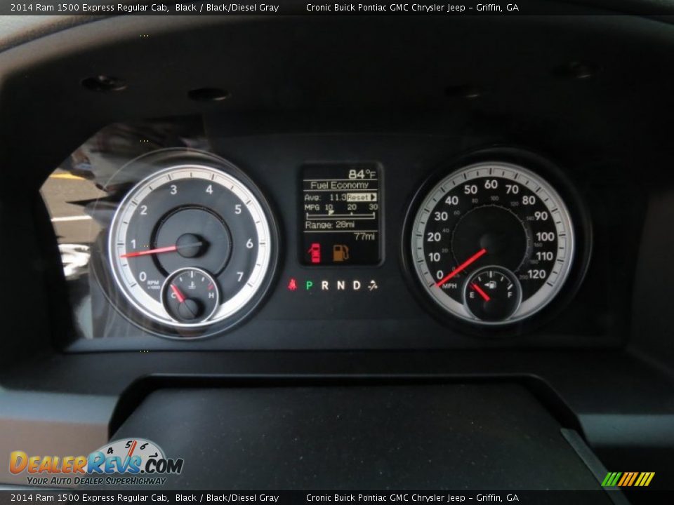 2014 Ram 1500 Express Regular Cab Gauges Photo #14