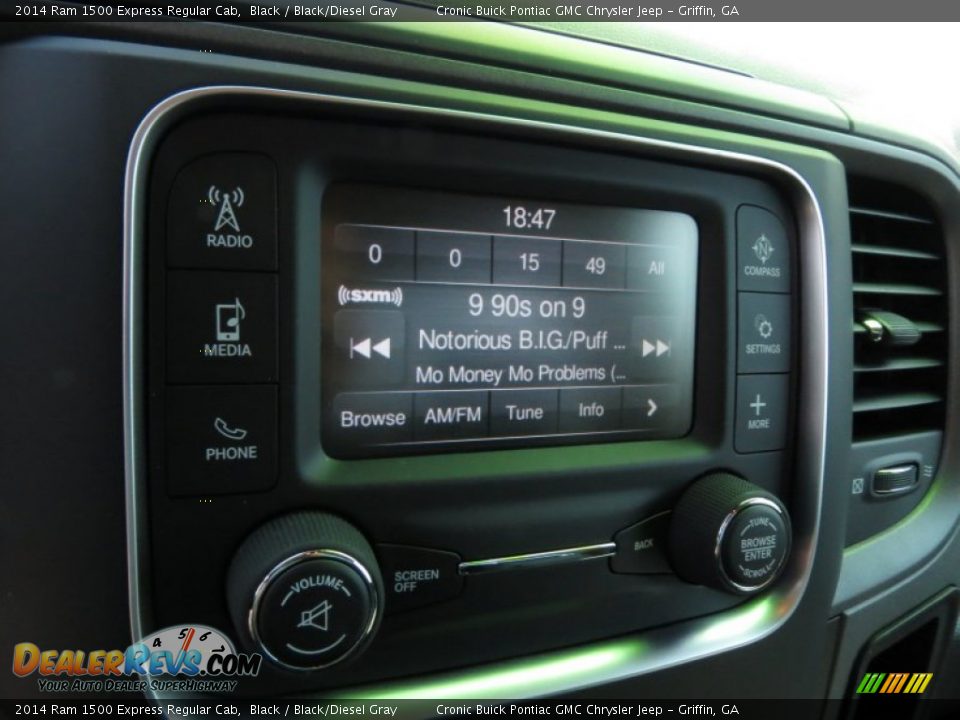 Controls of 2014 Ram 1500 Express Regular Cab Photo #15
