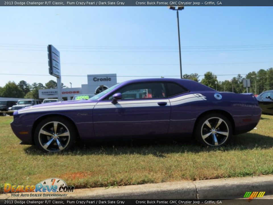 2013 Dodge Challenger R/T Classic Plum Crazy Pearl / Dark Slate Gray Photo #4