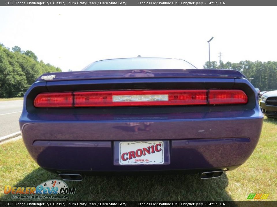 2013 Dodge Challenger R/T Classic Plum Crazy Pearl / Dark Slate Gray Photo #6