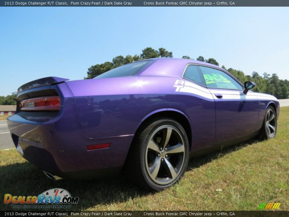 2013 Dodge Challenger R/T Classic Plum Crazy Pearl / Dark Slate Gray Photo #7
