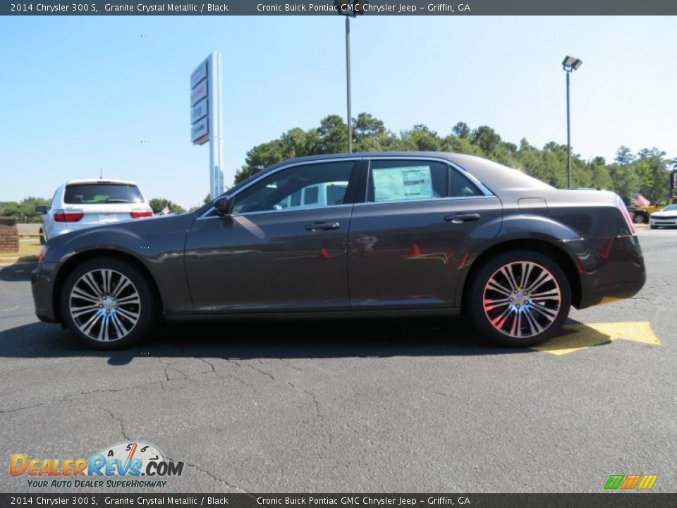 2014 Chrysler 300 S Granite Crystal Metallic / Black Photo #4