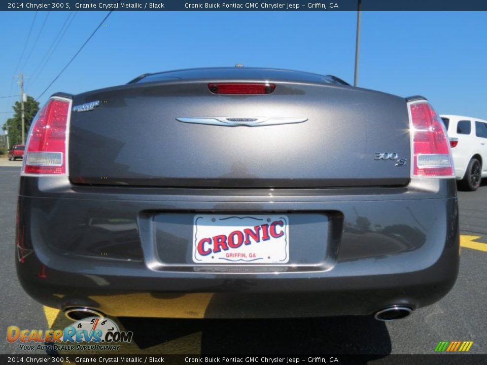 2014 Chrysler 300 S Granite Crystal Metallic / Black Photo #6