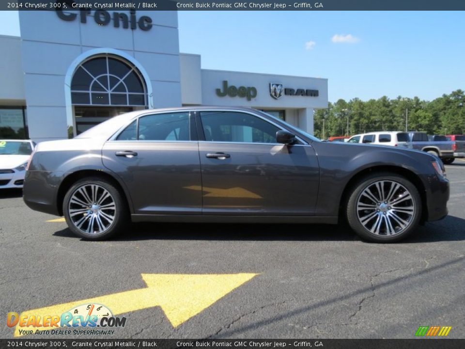 2014 Chrysler 300 S Granite Crystal Metallic / Black Photo #8