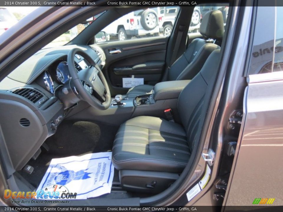 2014 Chrysler 300 S Granite Crystal Metallic / Black Photo #10