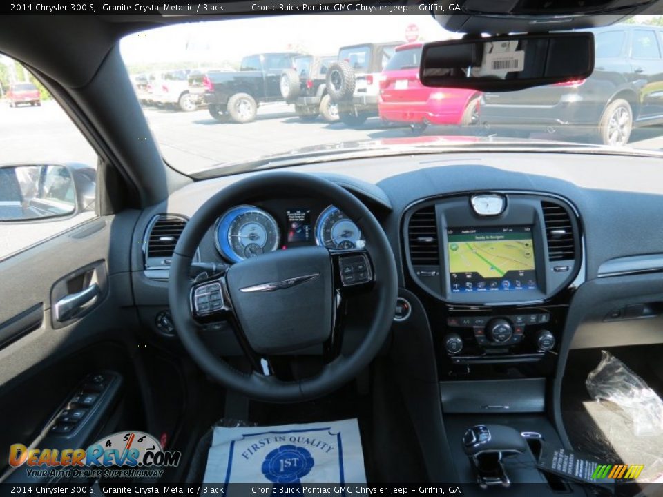 2014 Chrysler 300 S Granite Crystal Metallic / Black Photo #13