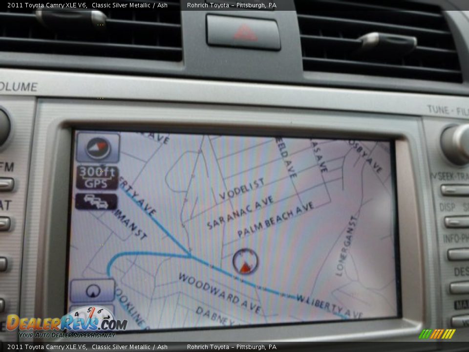 2011 Toyota Camry XLE V6 Classic Silver Metallic / Ash Photo #7