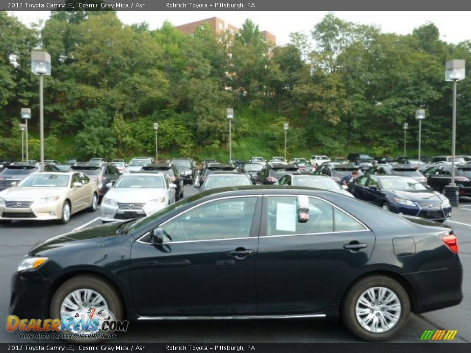 2012 Toyota Camry LE Cosmic Gray Mica / Ash Photo #2