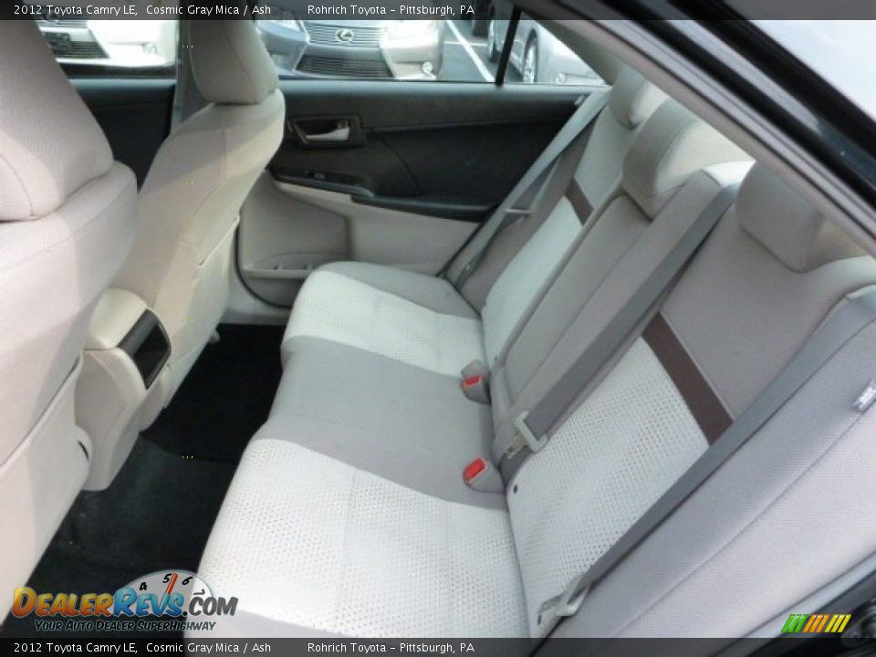 2012 Toyota Camry LE Cosmic Gray Mica / Ash Photo #5