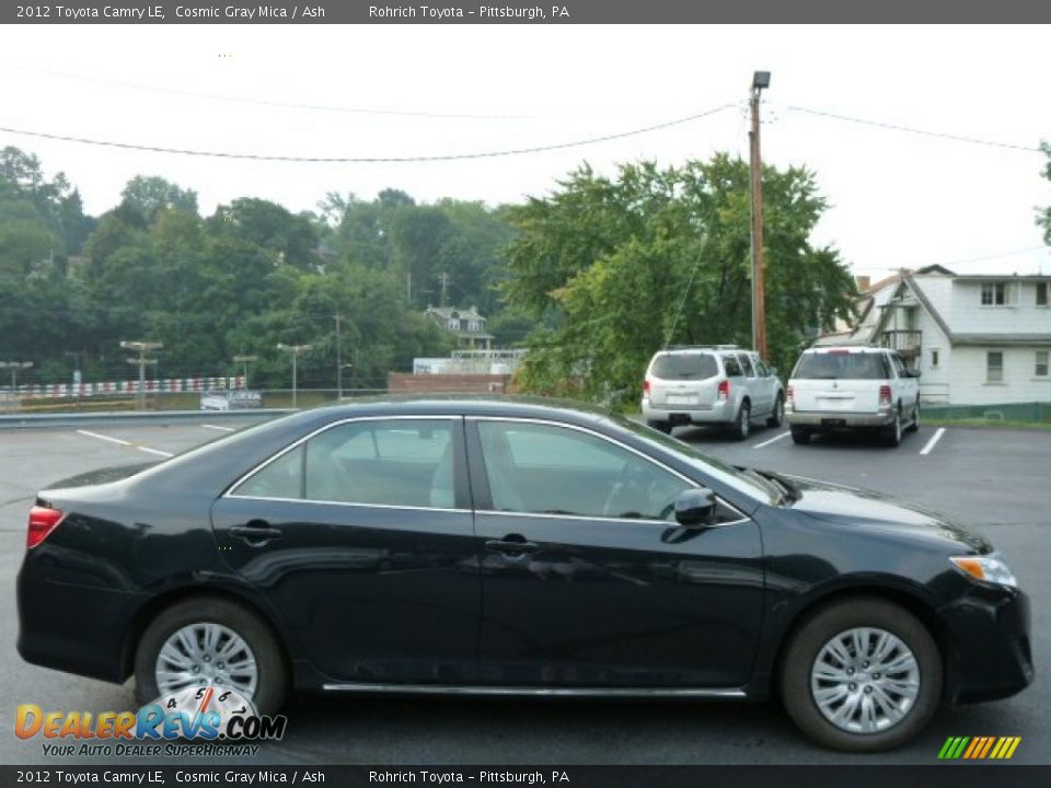 2012 Toyota Camry LE Cosmic Gray Mica / Ash Photo #10