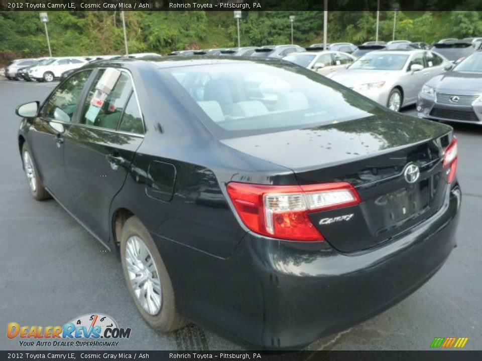 2012 Toyota Camry LE Cosmic Gray Mica / Ash Photo #13