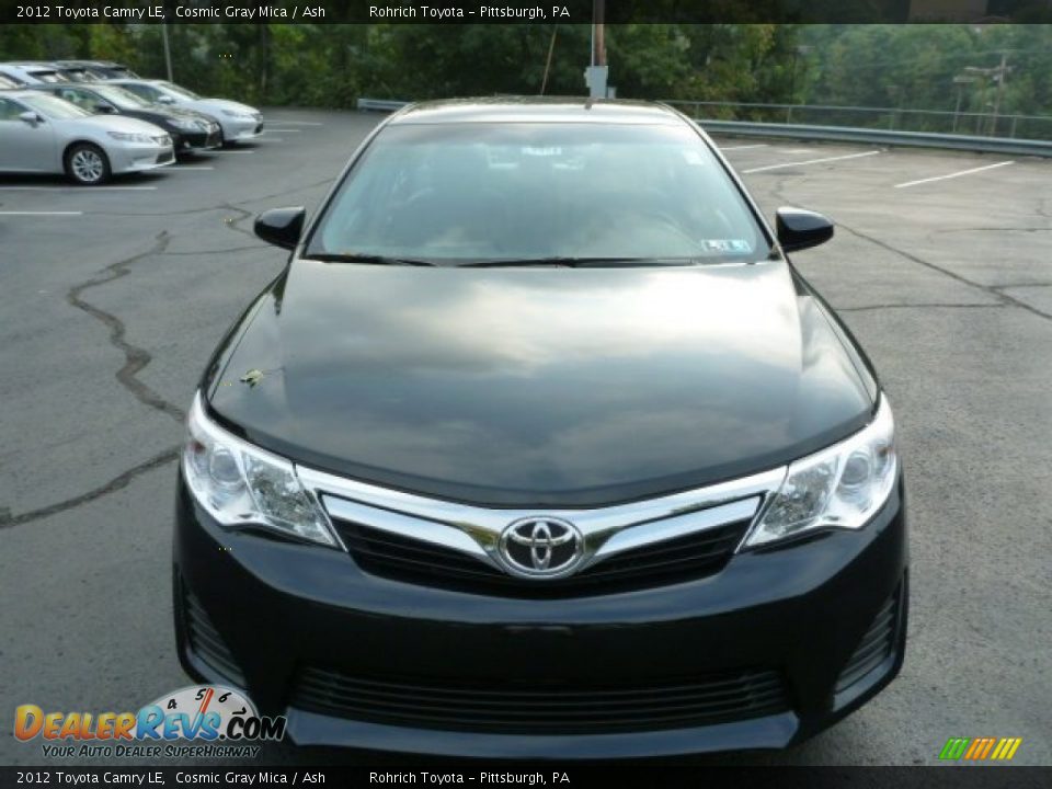 2012 Toyota Camry LE Cosmic Gray Mica / Ash Photo #14