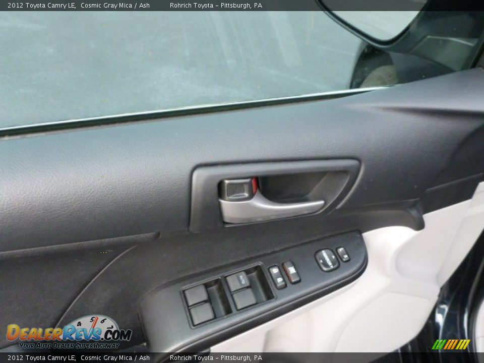 2012 Toyota Camry LE Cosmic Gray Mica / Ash Photo #16