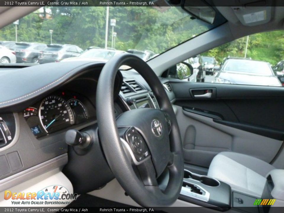 2012 Toyota Camry LE Cosmic Gray Mica / Ash Photo #17