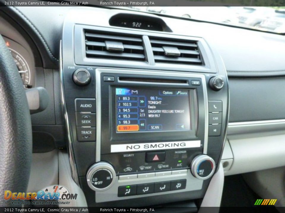 2012 Toyota Camry LE Cosmic Gray Mica / Ash Photo #19