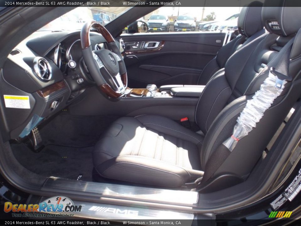Front Seat of 2014 Mercedes-Benz SL 63 AMG Roadster Photo #8