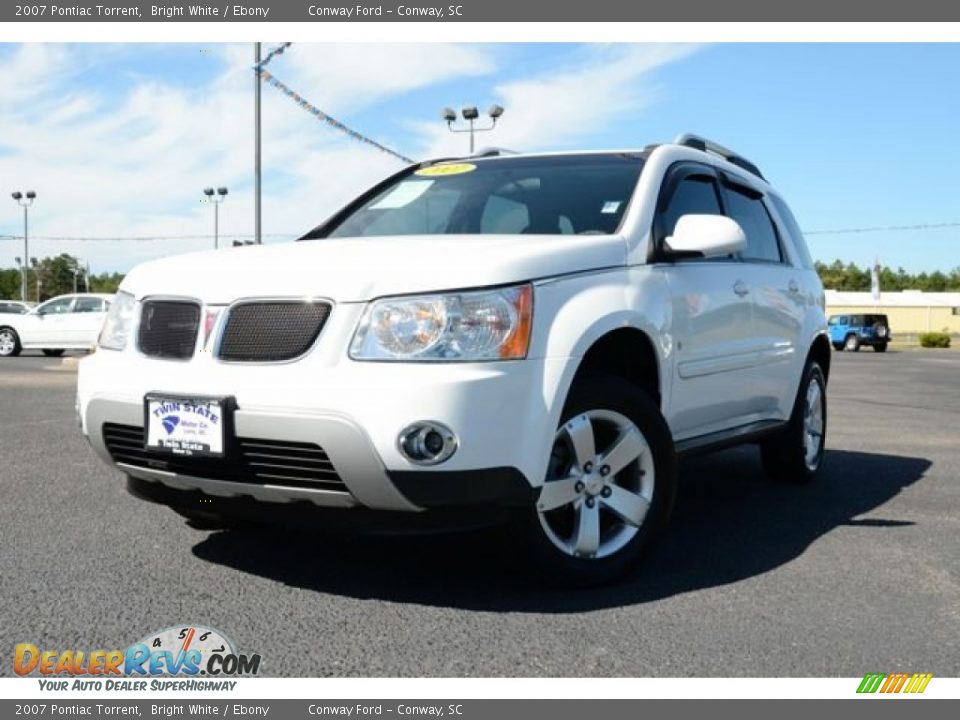 2007 Pontiac Torrent Bright White / Ebony Photo #1