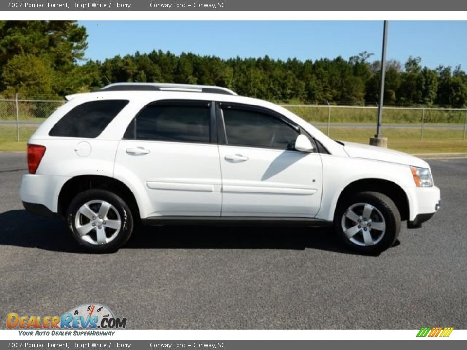 2007 Pontiac Torrent Bright White / Ebony Photo #4