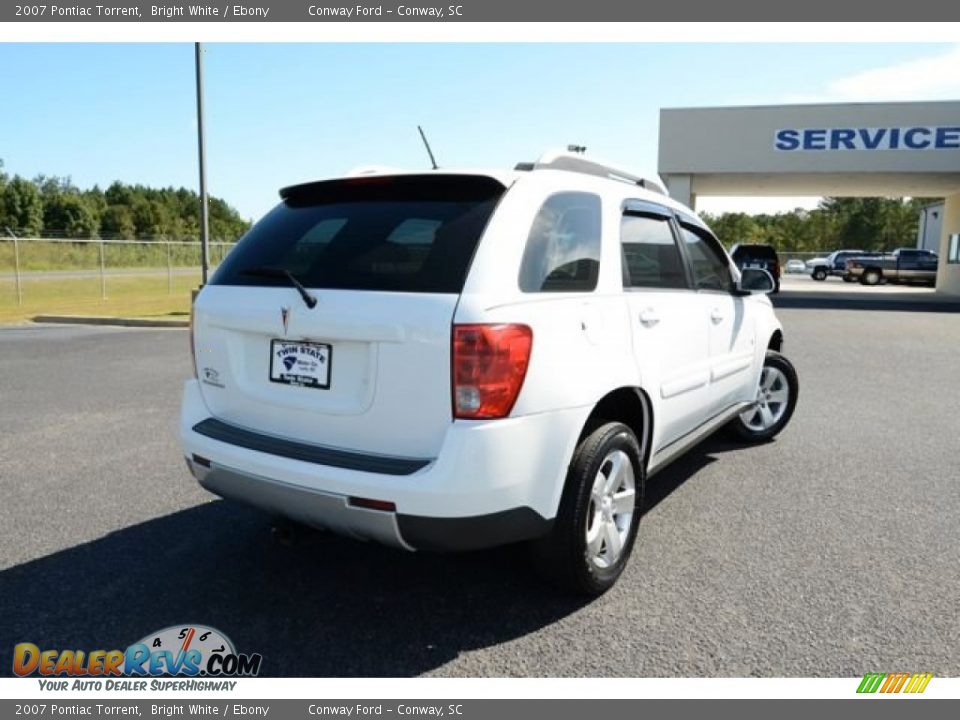 2007 Pontiac Torrent Bright White / Ebony Photo #5