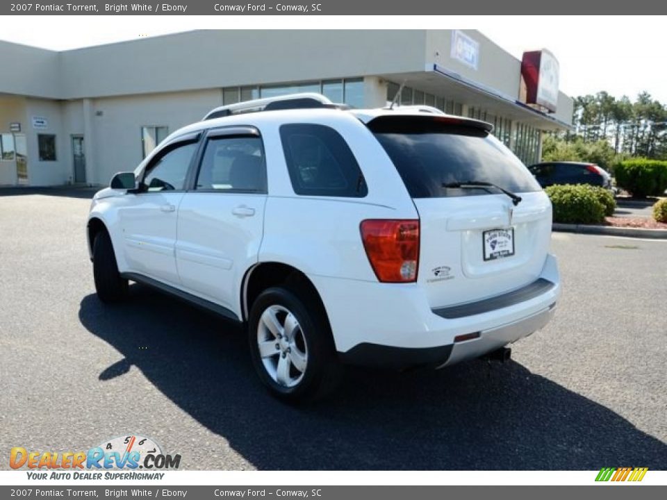 2007 Pontiac Torrent Bright White / Ebony Photo #7
