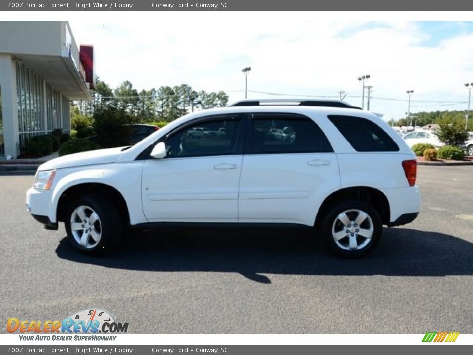 2007 Pontiac Torrent Bright White / Ebony Photo #8