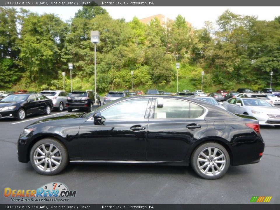 Obsidian Black 2013 Lexus GS 350 AWD Photo #1