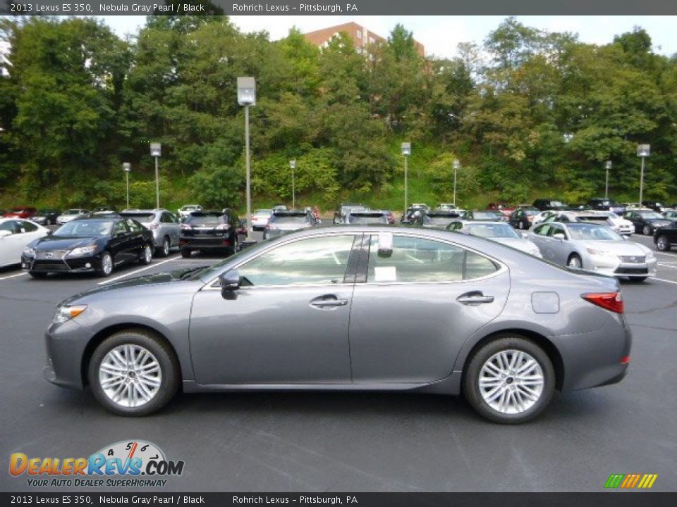 2013 Lexus ES 350 Nebula Gray Pearl / Black Photo #1