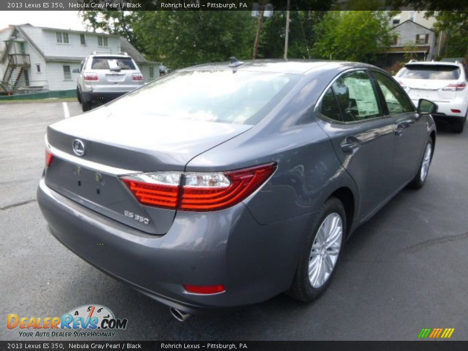 2013 Lexus ES 350 Nebula Gray Pearl / Black Photo #4