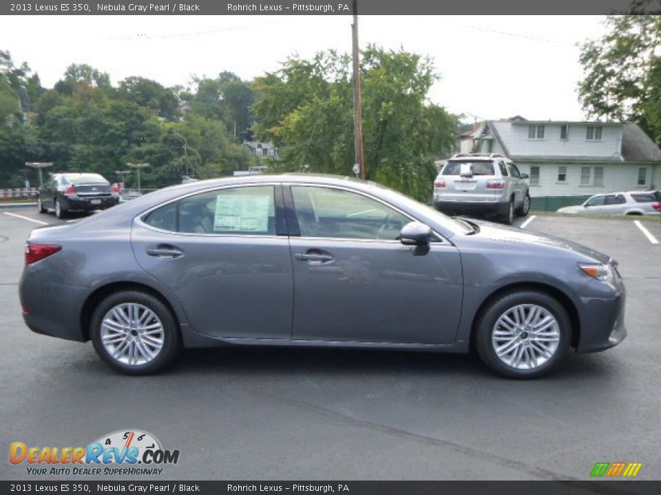 2013 Lexus ES 350 Nebula Gray Pearl / Black Photo #5