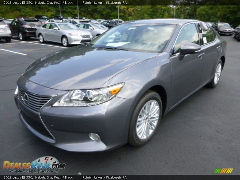 2013 Lexus ES 350 Nebula Gray Pearl / Black Photo #8