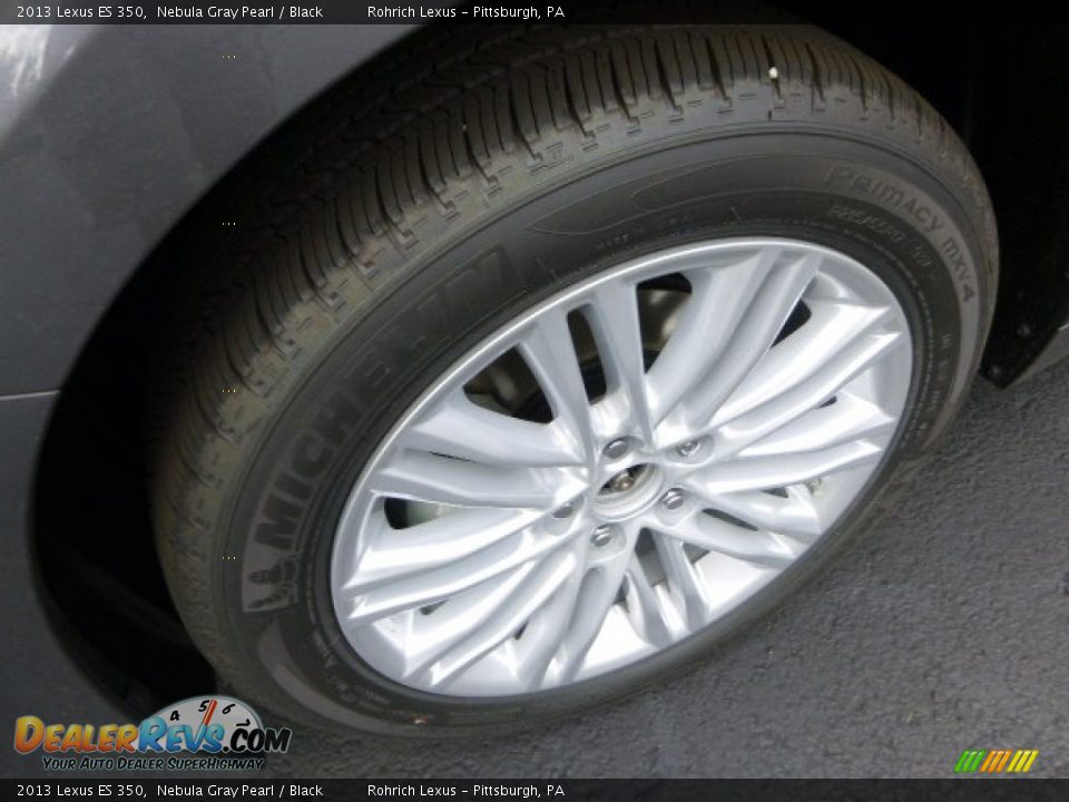 2013 Lexus ES 350 Nebula Gray Pearl / Black Photo #9