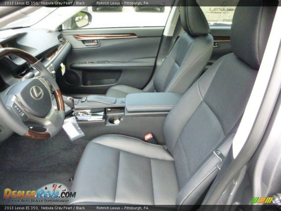 2013 Lexus ES 350 Nebula Gray Pearl / Black Photo #10