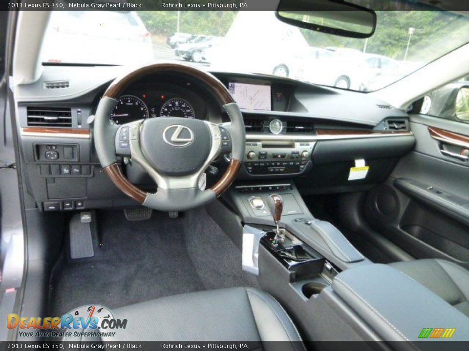 2013 Lexus ES 350 Nebula Gray Pearl / Black Photo #12