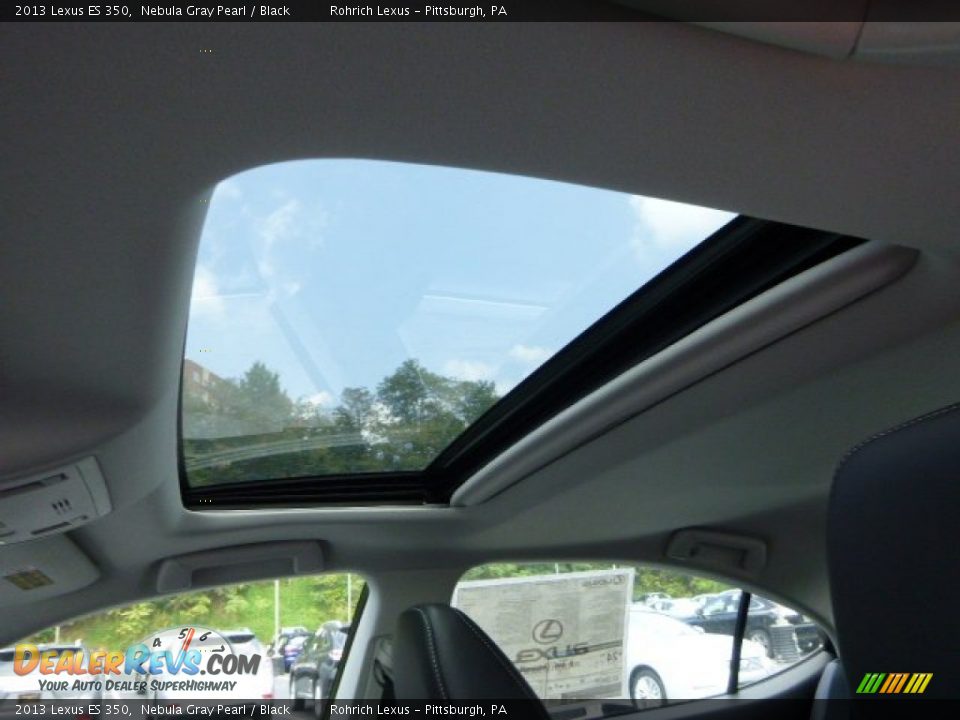 2013 Lexus ES 350 Nebula Gray Pearl / Black Photo #14