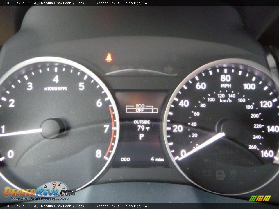 2013 Lexus ES 350 Nebula Gray Pearl / Black Photo #18