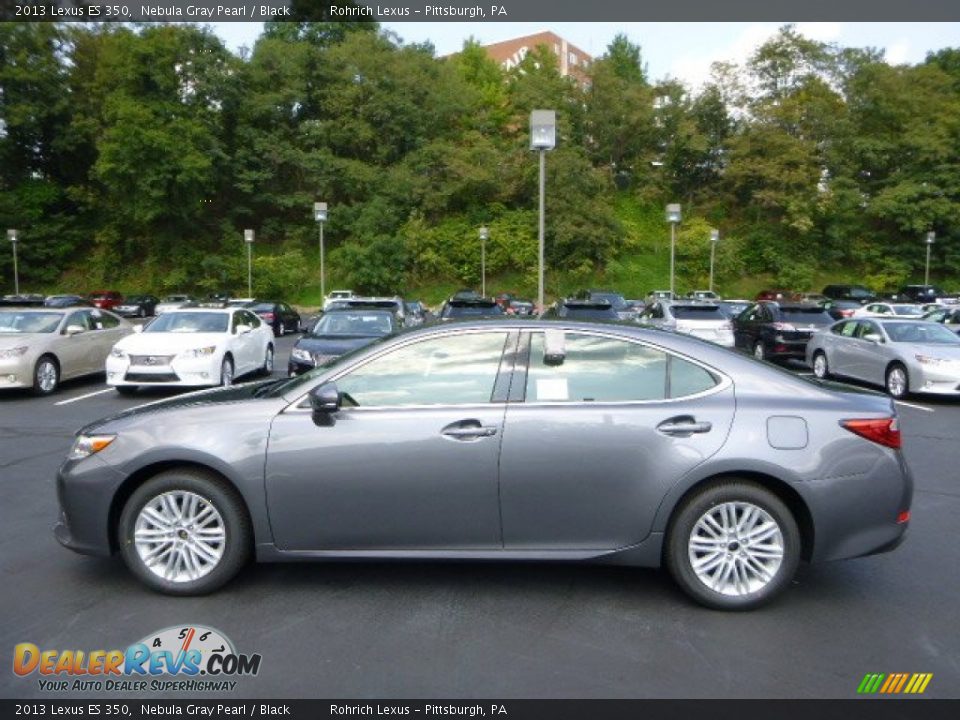 2013 Lexus ES 350 Nebula Gray Pearl / Black Photo #1