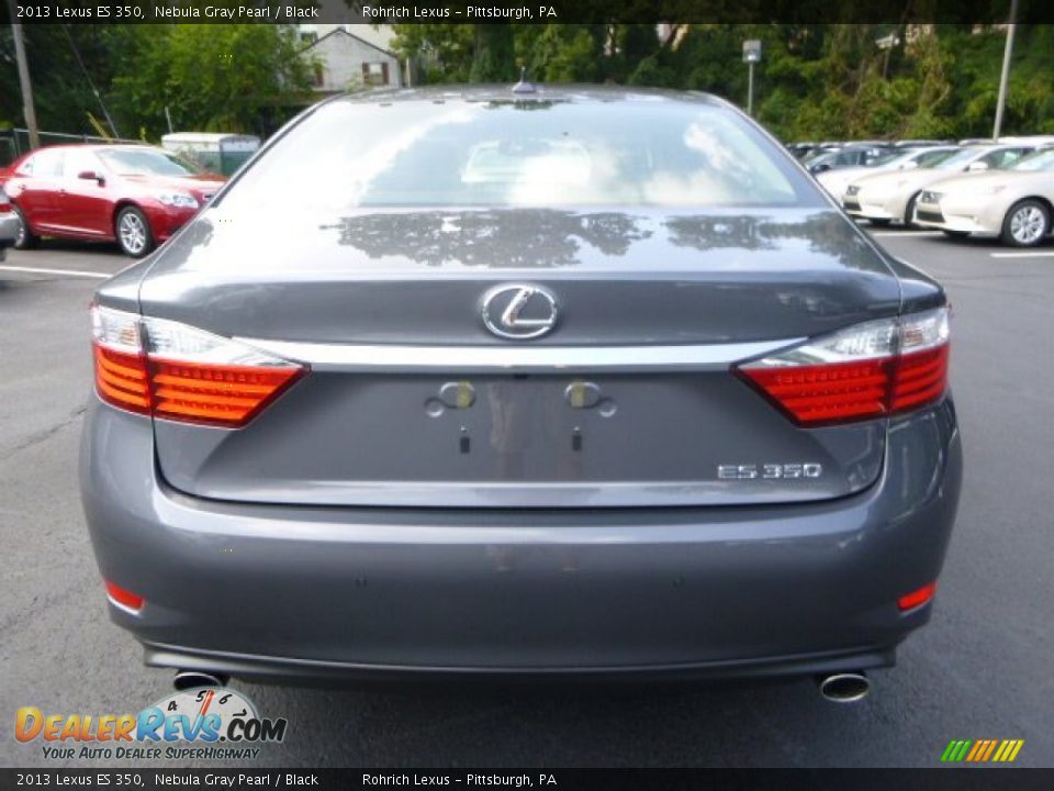 2013 Lexus ES 350 Nebula Gray Pearl / Black Photo #3