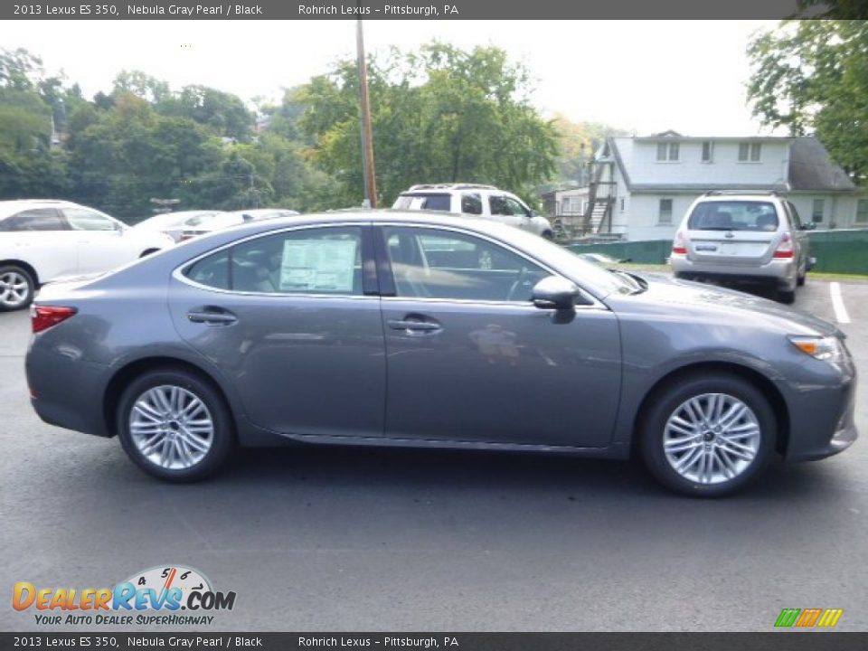 2013 Lexus ES 350 Nebula Gray Pearl / Black Photo #5