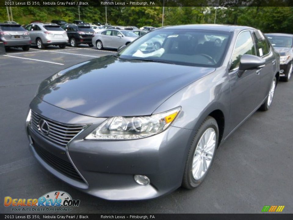 2013 Lexus ES 350 Nebula Gray Pearl / Black Photo #8