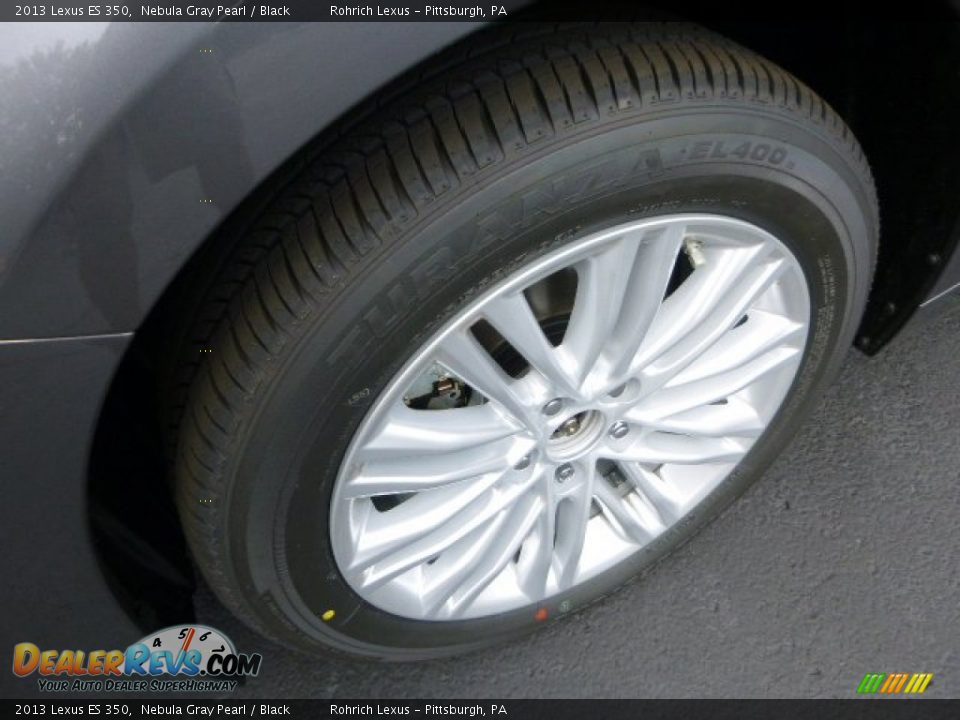 2013 Lexus ES 350 Nebula Gray Pearl / Black Photo #9