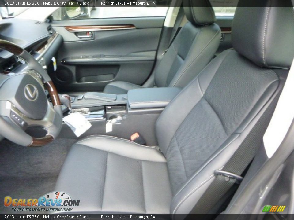 2013 Lexus ES 350 Nebula Gray Pearl / Black Photo #10
