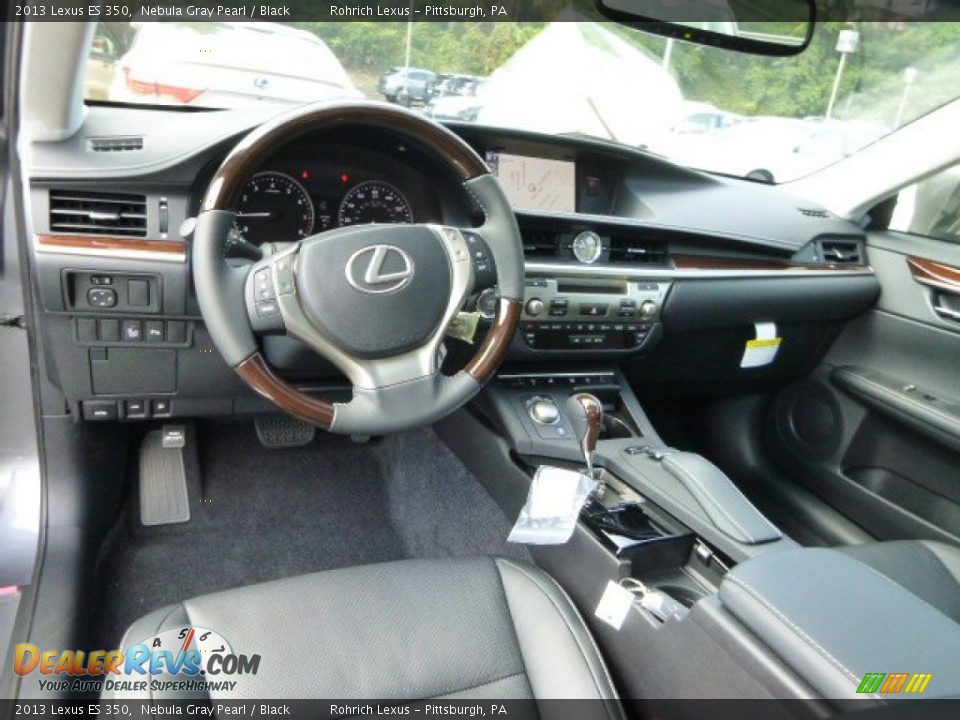 2013 Lexus ES 350 Nebula Gray Pearl / Black Photo #12