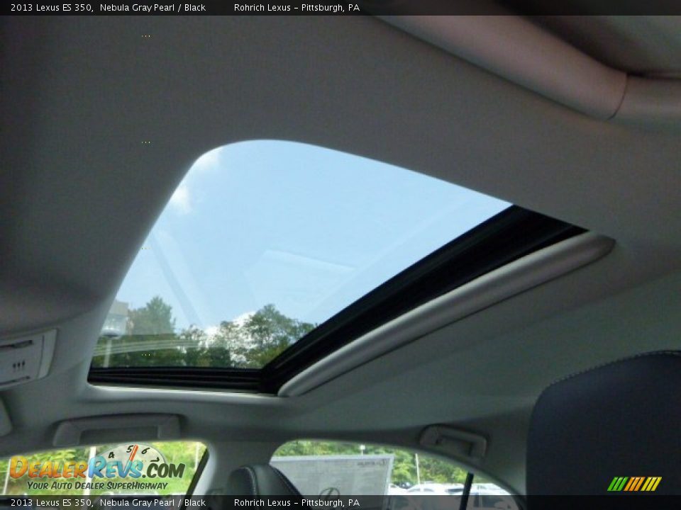 2013 Lexus ES 350 Nebula Gray Pearl / Black Photo #14