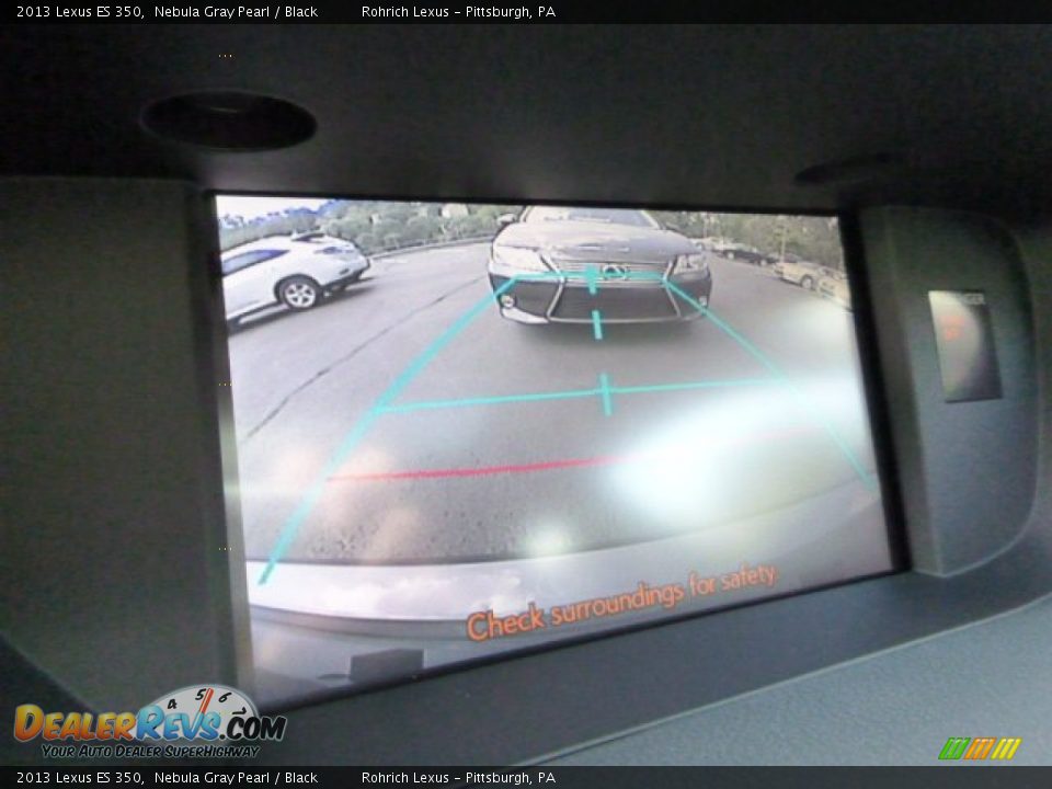 2013 Lexus ES 350 Nebula Gray Pearl / Black Photo #19